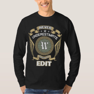 Camiseta Nunca subestime o poder de um W_