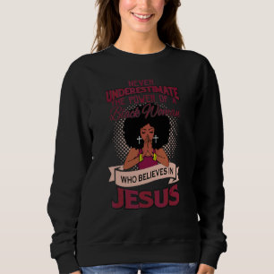 Camiseta Nunca Subestime O Poder De Uma Mulher Negra