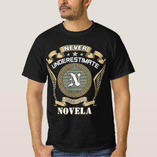 Camiseta Nunca subestime o poder de uma NOVELA