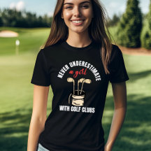 Nunca subestime um Golfista de Garota