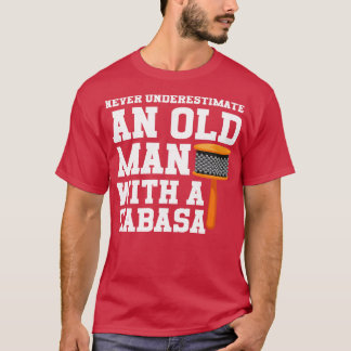 Camiseta Nunca Subestime Um Velho Com Cabasa