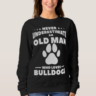 Camiseta Nunca Subestime Um Velho Que Ama Cachorros
