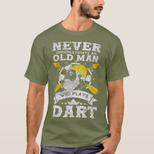 Camiseta Nunca Subestime Um Velho Que Faz Arte