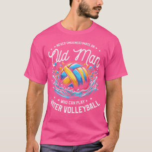 Camiseta Nunca Subestime Um Velho Que Possa Jogar Água