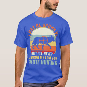 Camiseta Nunca supere meu amor por coyote caçando Yote Hunt