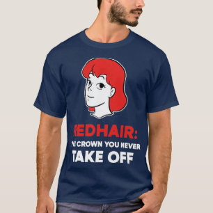 Camiseta Nunca tire o Bonito Presente Ruivo