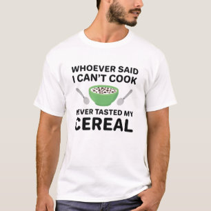 Camiseta Nunca Tirei Meu Cereal