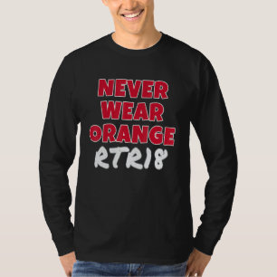 Camiseta Nunca Vista Laranja Rtr18 A Oculta É Crimson Ama U