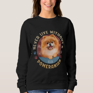 Camiseta Nunca Vive Sem Um Pó De Spitz Pomeraniano