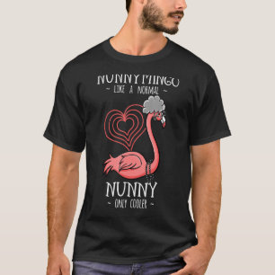 Camiseta Nunnymingo Nunny Flamingo Avó avó avó Gran