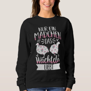 Camiseta Nur Ein Mädchen Das Quaileln Liebt Quail Breeder Q