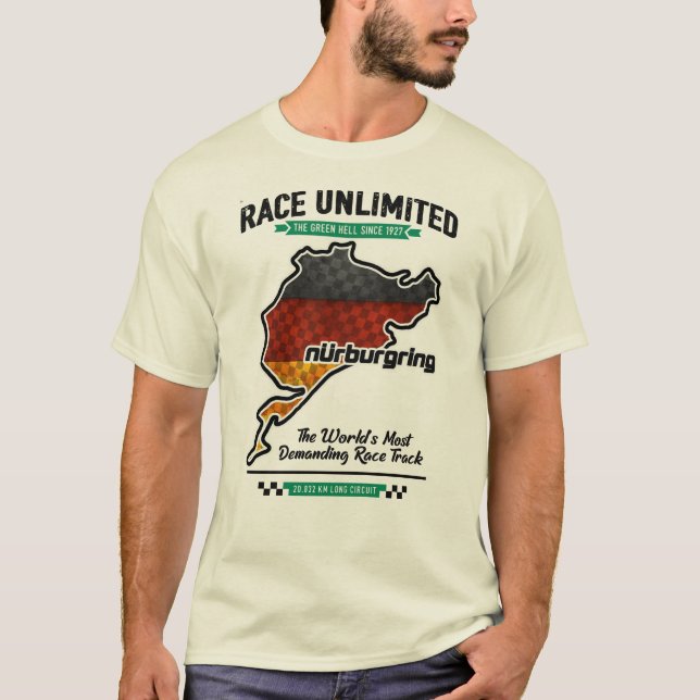 Camiseta Nürburgring - Race on Limited (Frente)