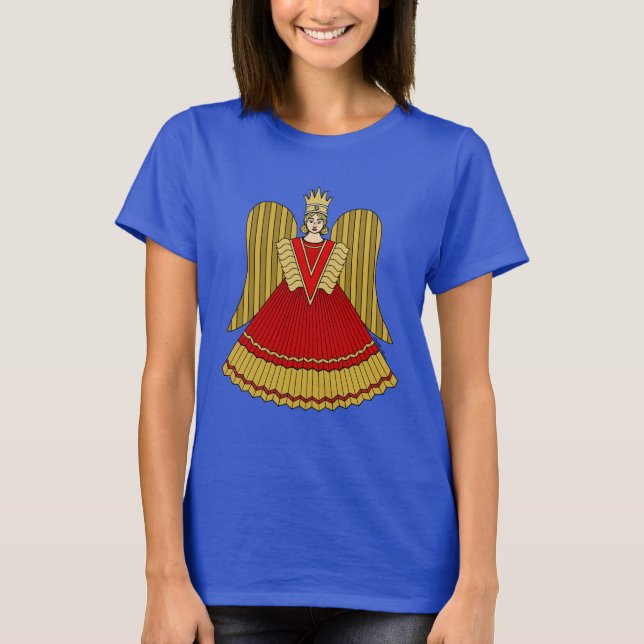 Camiseta Nuremberg Christmas Angel (Frente)