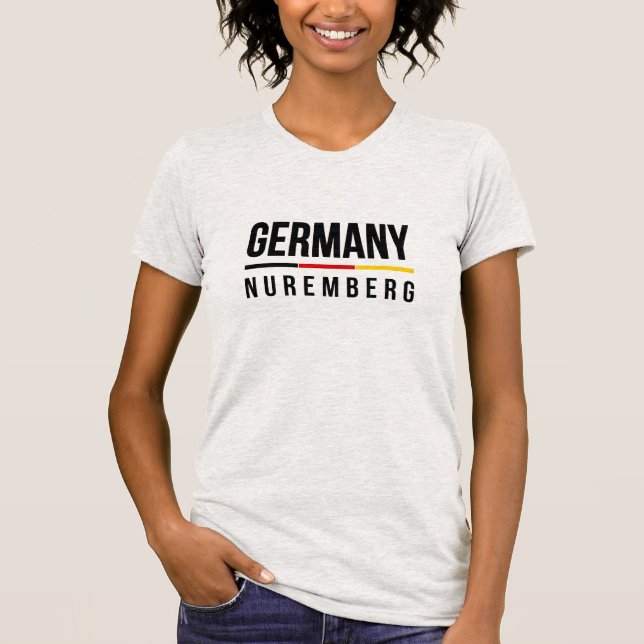 Camiseta Nuremberga Alemanha (Frente)