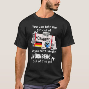 Camiseta Nürnberg - Passagem de embarque - Nürnberg Girl -