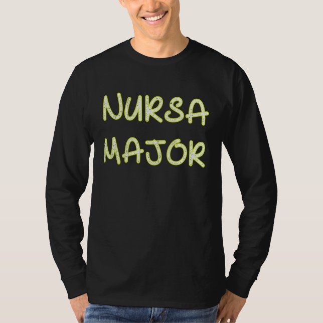 Camiseta Nursa Major Ursa Nursing Nurses for Nursing Oncolo (Frente)