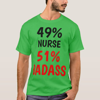 Camiseta Nurse Badass 1