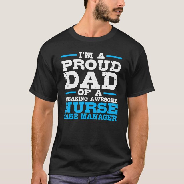 Camiseta Nurse Dad Nurse Healthcare Nursing Father Nurse Ca (Frente)