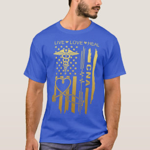 Camiseta Nurse Graduation, Nurse Week, CNA Nurse US Flag, C