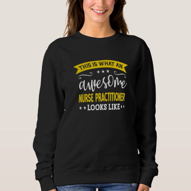 Camiseta Nurse Practitioneer Job Title Employee Nurse Pract (Frente)