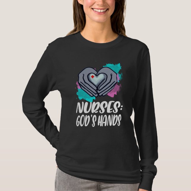 Camiseta Nurse With Jesus (Frente)