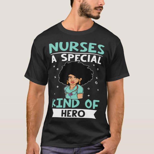 Camiseta Nurses A Special Kind Of Hero (Frente)
