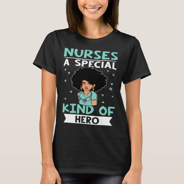 Camiseta Nurses A Special Kind Of Hero (Frente)