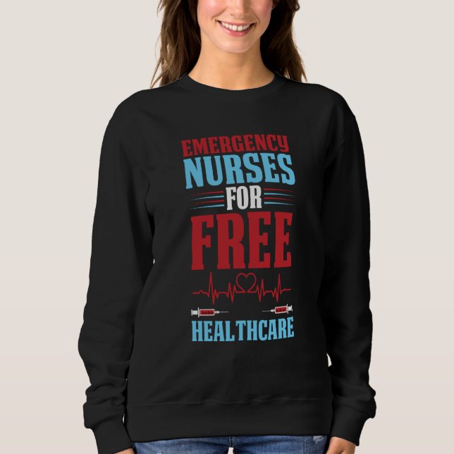 Camiseta Nursing Healthcare Hospital  Caretaker Emergency N (Frente)