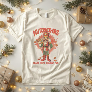Camiseta Nutcrack - Engraçado Pun Nutcracker de Natal