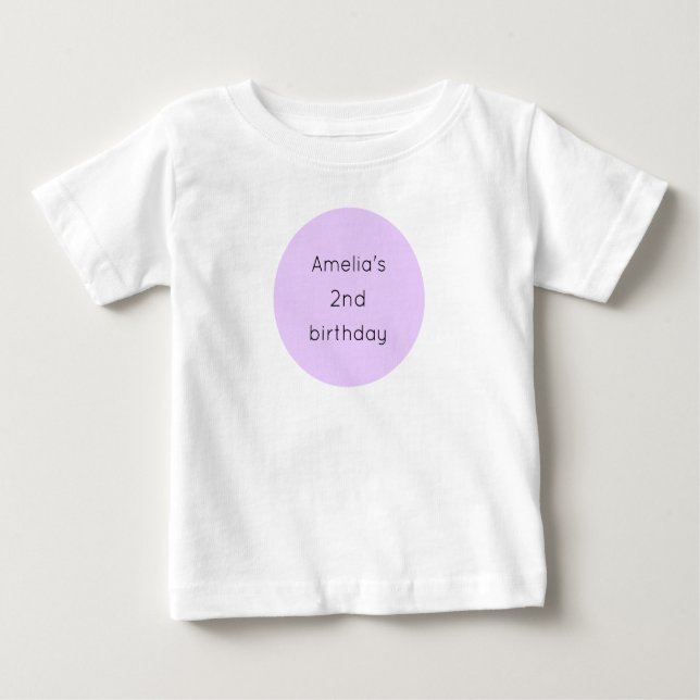 Camiseta Nutcracker Birthday Balé Roxo (Frente)