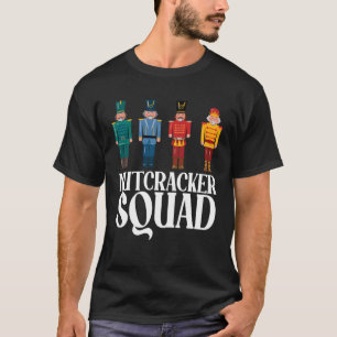 Camiseta Nutcracker de Natal da Família de Dança de balé