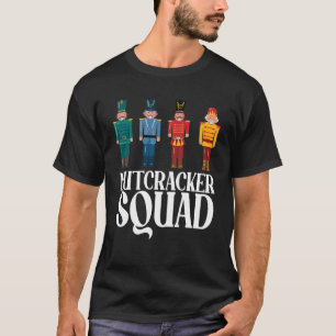 Camiseta Nutcracker de Natal da Família de Dança de balé