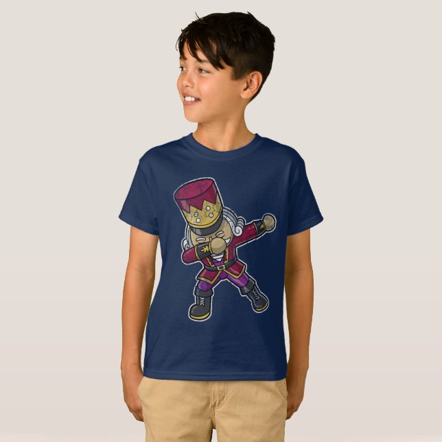 Camiseta Nutcracker de toque ligeiro do Natal (Frente Completa)