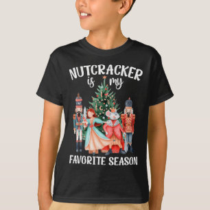 Camiseta Nutcracker É Minha Época Favorita Correspondente À