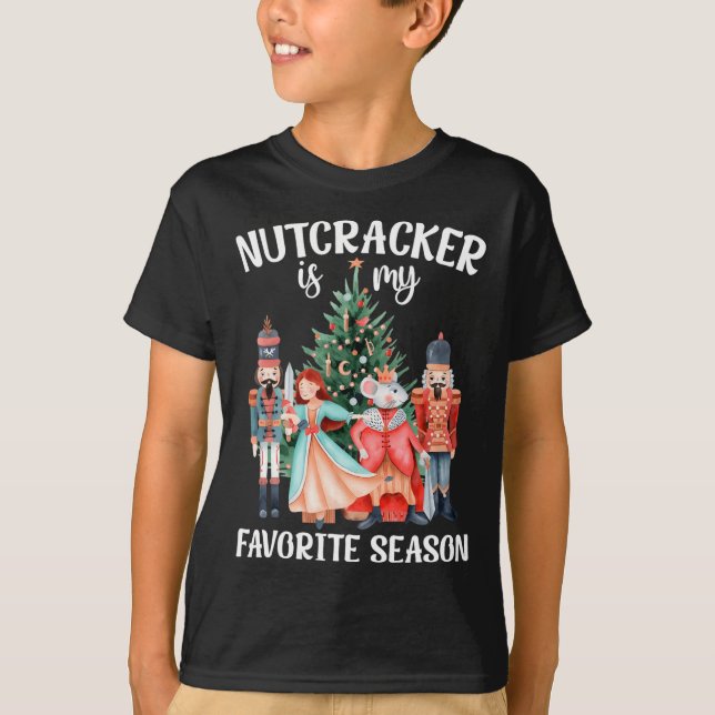 Camiseta Nutcracker É Minha Época Favorita Correspondente À (Frente)