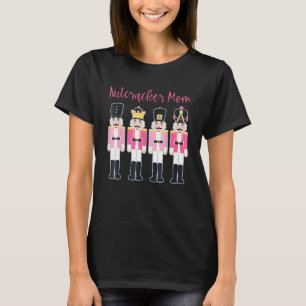 Camiseta Nutcracker Mãe Mulher Balé Dançarina