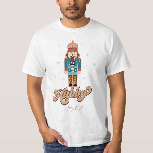 Camiseta Nutcracker Princess Fairy Hubby Wifey Coffee (Frente)