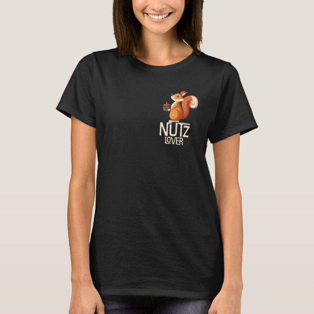 Camiseta Nutcracker Squirrel Deez Nutz Deezs Nut (Frente)