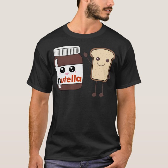 Camiseta Nutella E Pão (Frente)