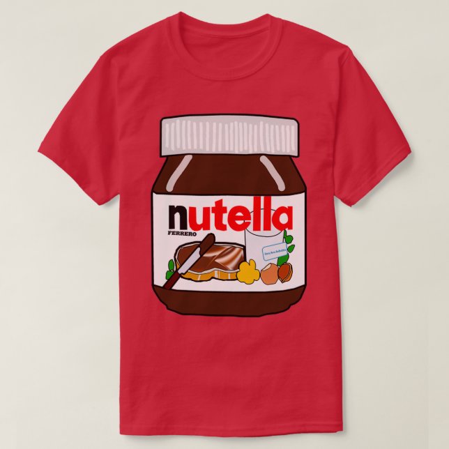 Camiseta Nutella Jar  (Frente do Design)
