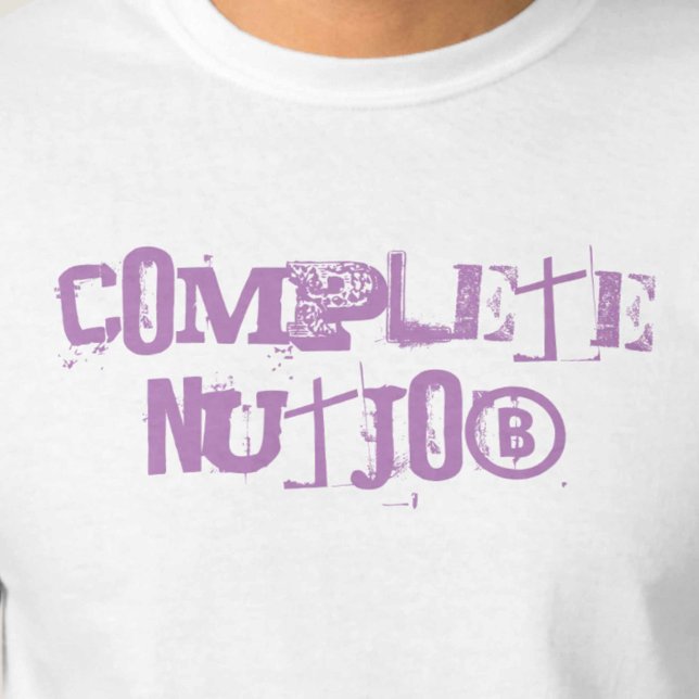 Camiseta Nutjob Completo (Criador carregado)