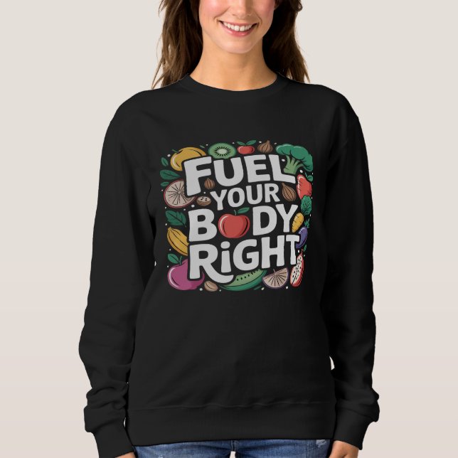 Camiseta Nutra Seu Corpo Direito Nutrição Saudável  (Frente)