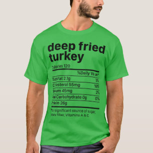 Camiseta Nutrição de Graças da Turquia Nu