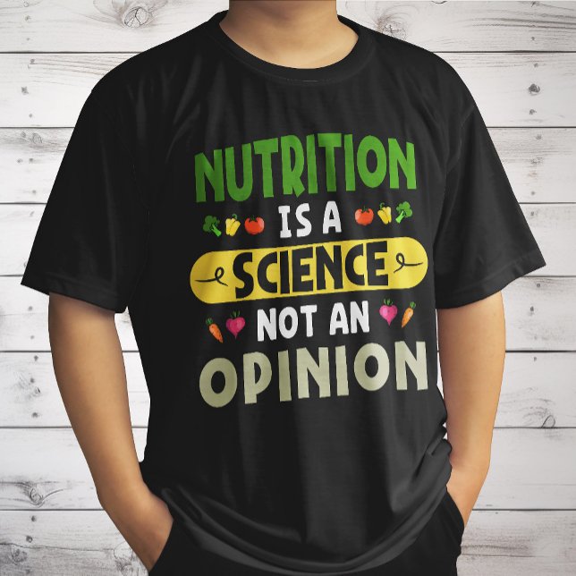 Camiseta Nutrição É Ciência Não Uma Opinião Nutricionista (Criador carregado)