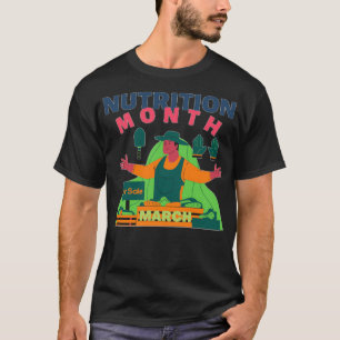 CAMISETA NUTRIÇÃO NACIONAL MENSAL NUTRIÇÃO MÊS MÊS 9