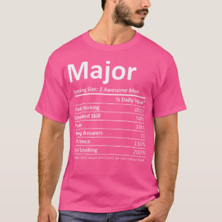 Camiseta Nutrição Principal Piada Nome Personalizado Aniver