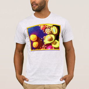 Camiseta "Nutrição Saudável" Foto Fofa. Compre Agora