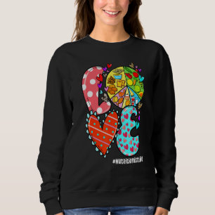 Camiseta Nutricionista da Vida Amor Coração de Leopardo Dia