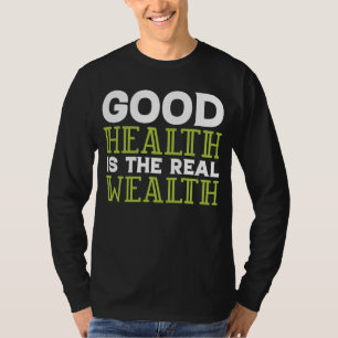 Camiseta Nutricionista Dietista Boa Saúde É a Verdadeira Ri