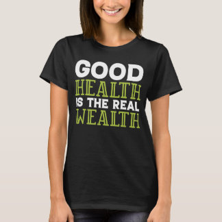 Camiseta Nutricionista Dietista Boa Saúde É a Verdadeira Ri